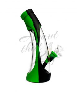 Silicone + Glass Bong 23cm