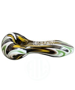 Fuzzy Thick Glass Pipe (Grav Logo)